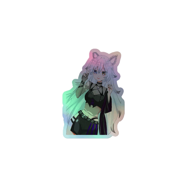 Hati Holo Sticker product image (1)