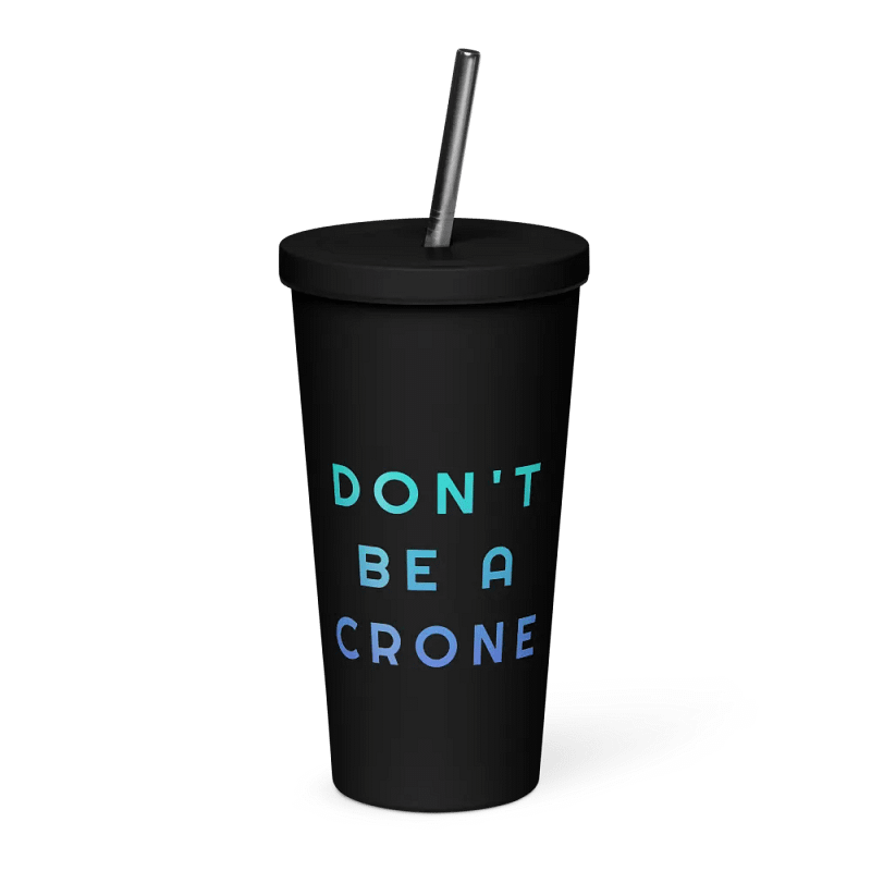 Don't be A Crone Water Bottle