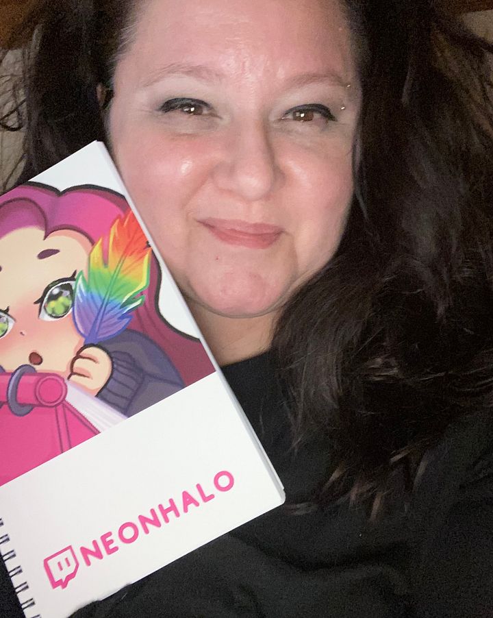NeonHalo Notes Notebook product image (2)