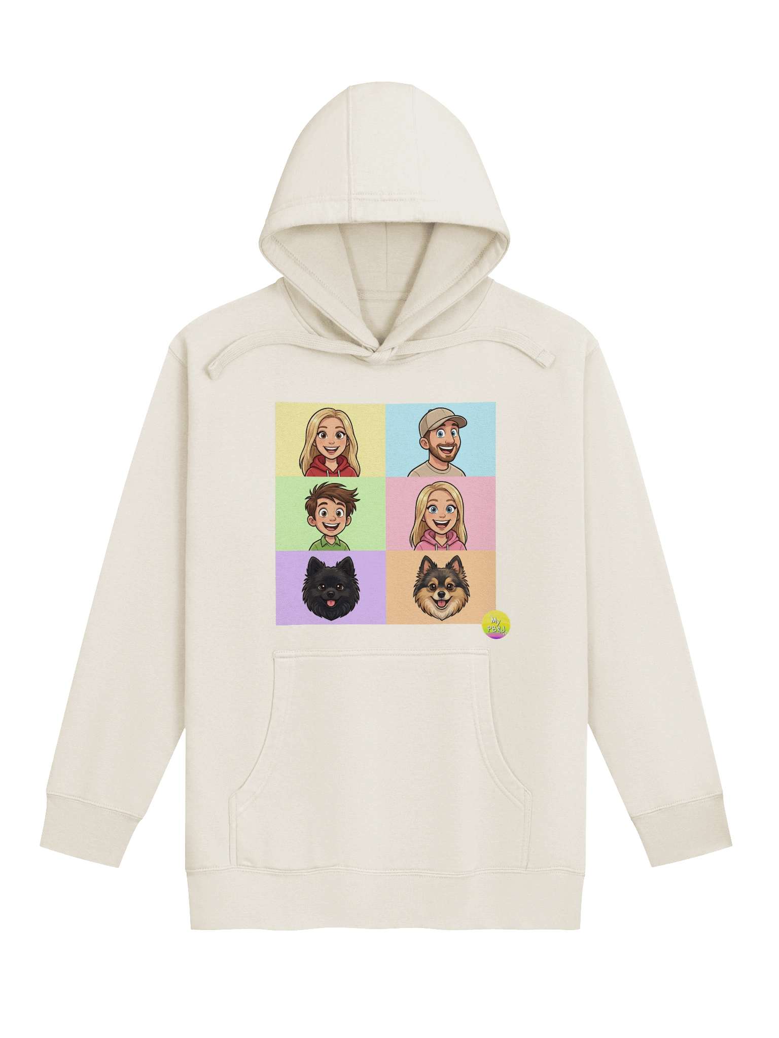 Squares My PB & J Adult Hoodie product image (25)