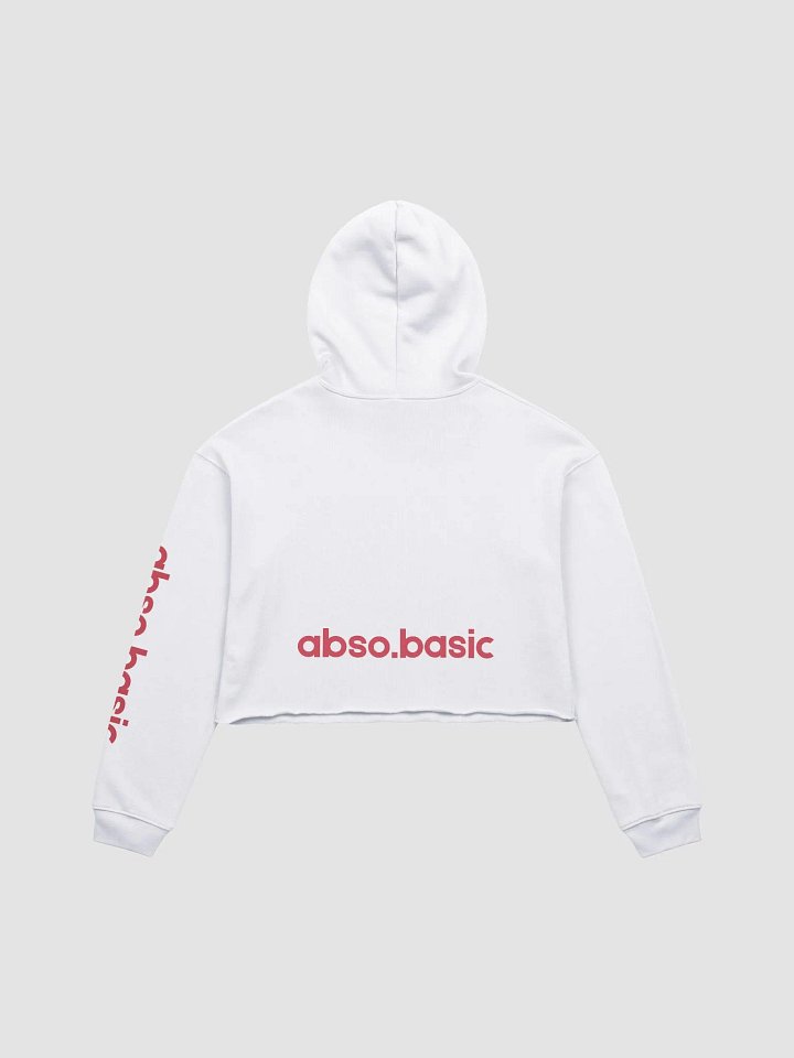 Retro Graffiti Crop Hoodie product image (9)