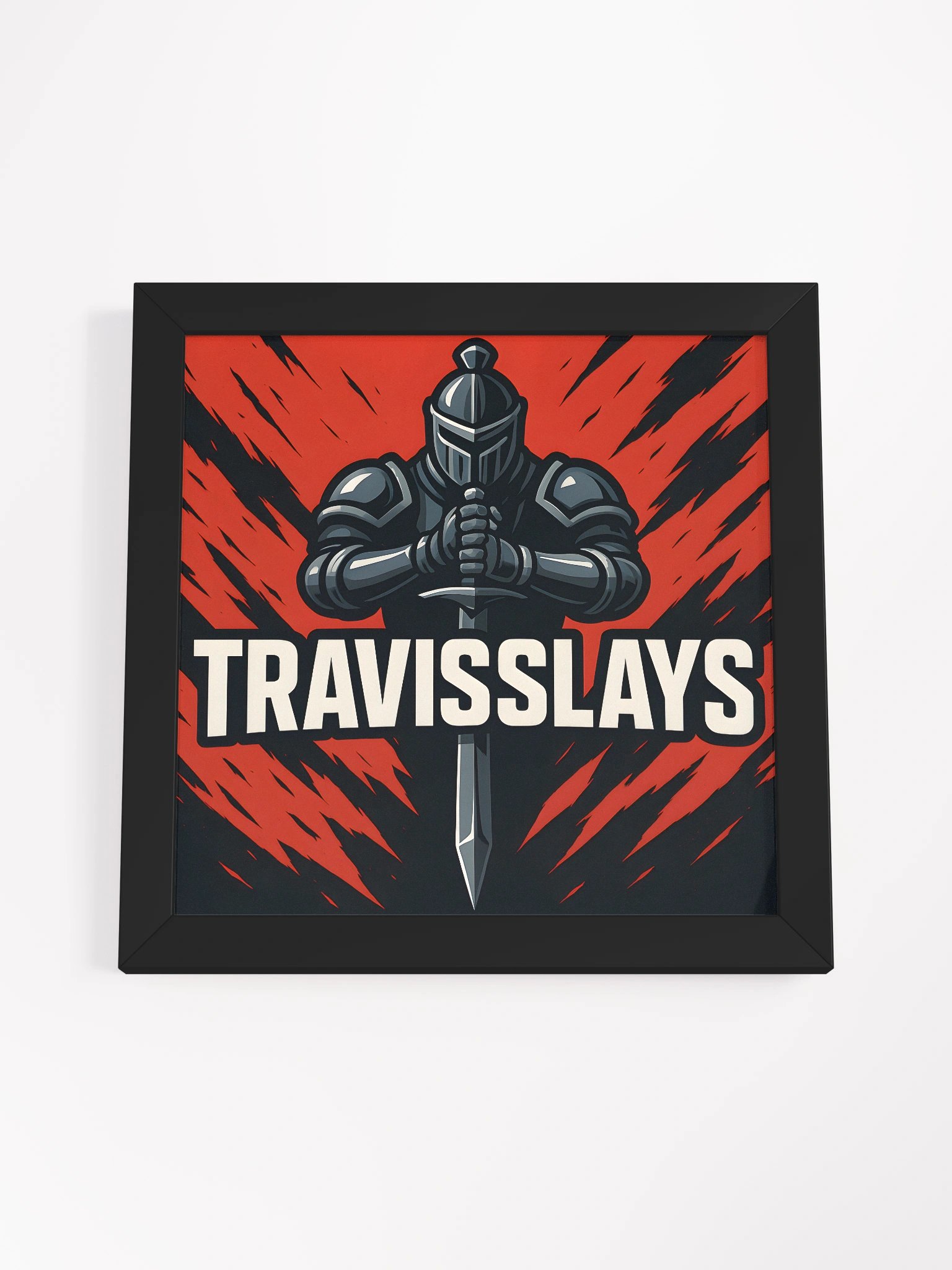 Knight's Valor Framed Matte Poster product image (19)