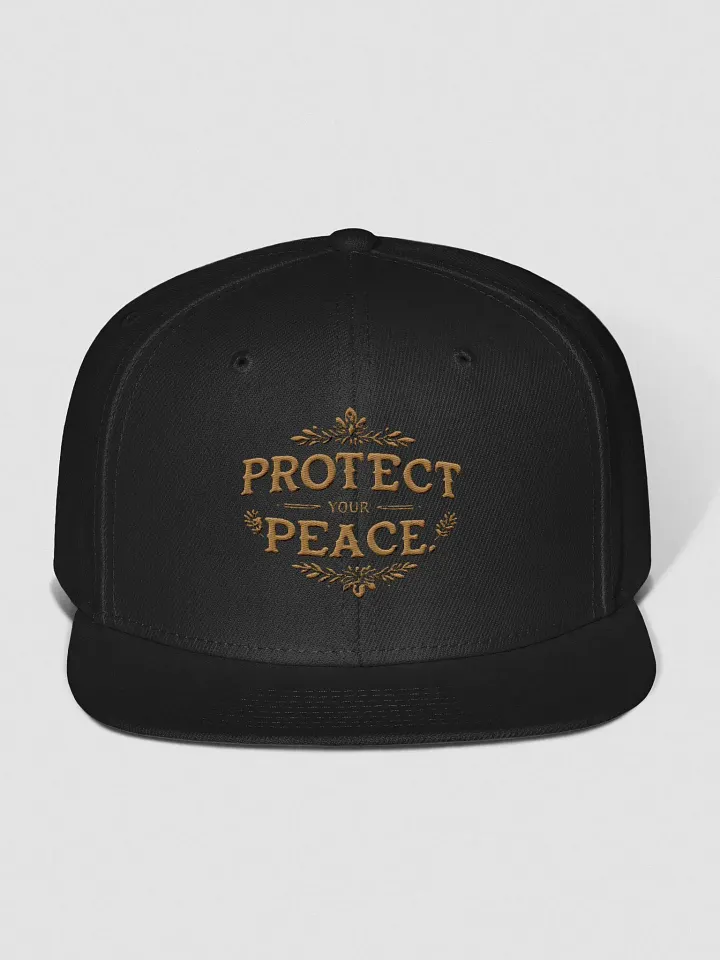 Peaceful Floral Snapback Cap product image (1)