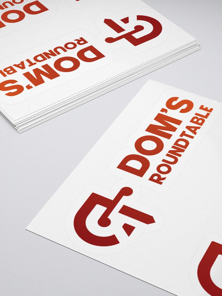 Dom's Roundtable Sticker product image (10)
