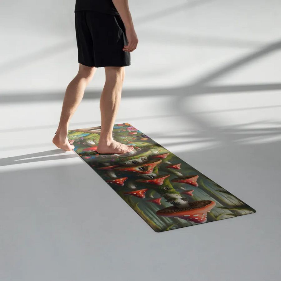 Fairy Castle Yoga Mat product image (9)