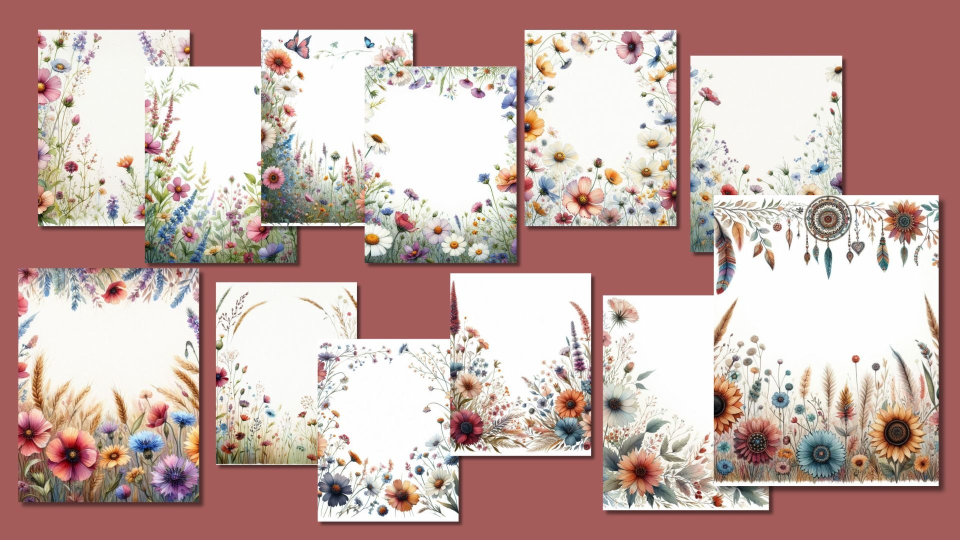 Zazzle Resources - 100 Floral Graphics Commercial Use and Design Guide product image (4)