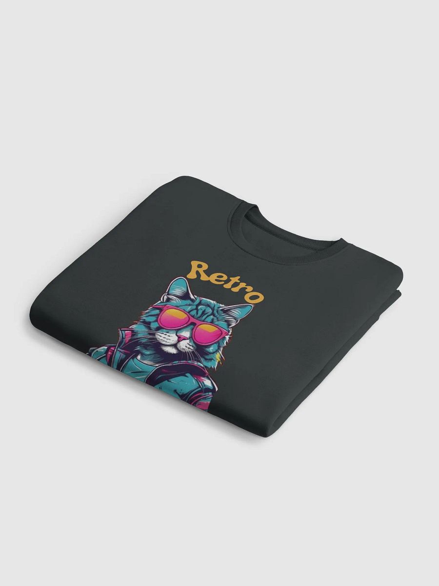 'Retro Vibes Stanley/Stella Unisex Eco Sweatshirt! product image (6)