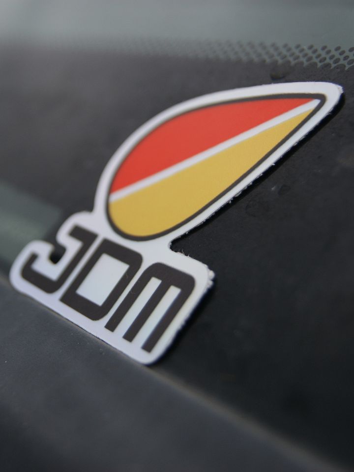 Holographic Retro JDM LOGO Digital Sticker product image (1)