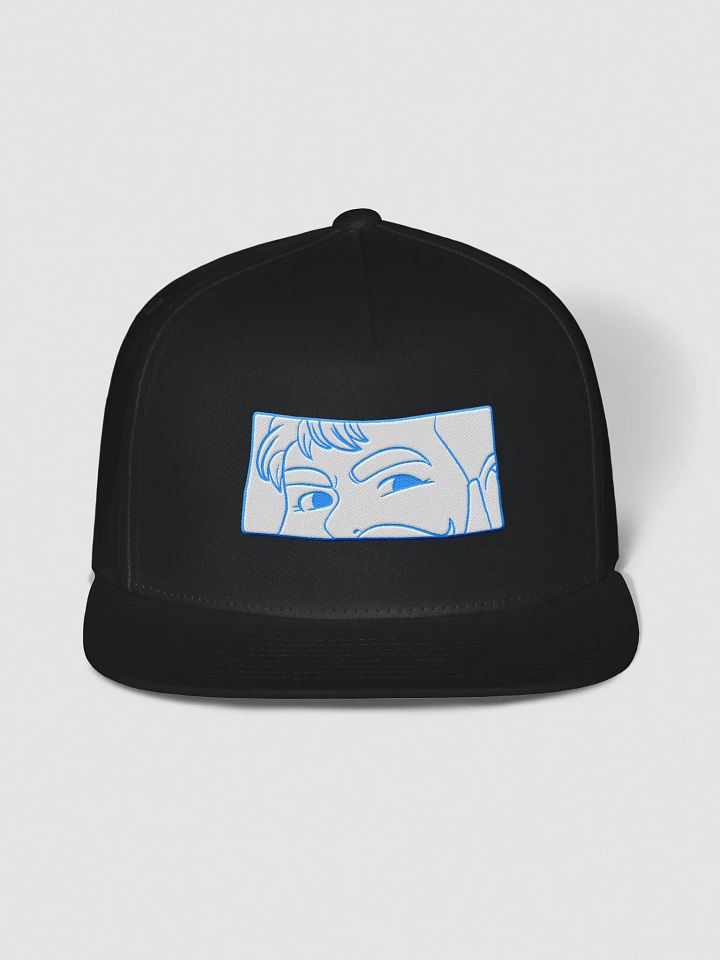 Bear Stare Hat - Blue Outline product image (4)