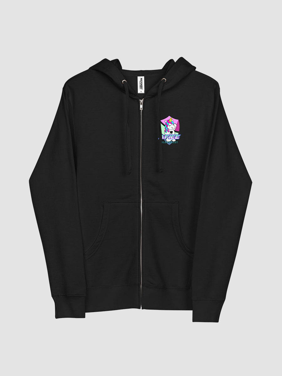 Fleece zip up hoodie product image (1)