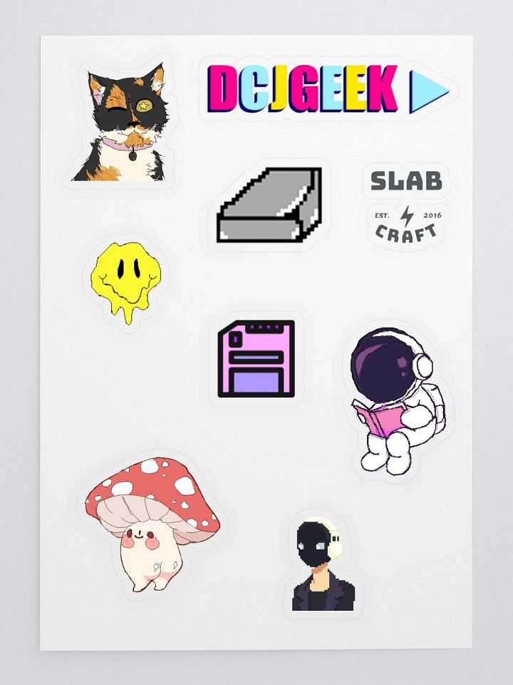 DCJ Sticker Page product image (1)