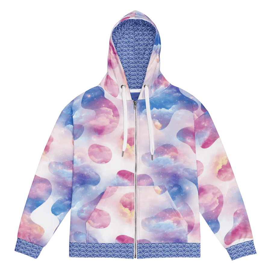 Crazy Cow-Recycled Unisex Zip Hoodie product image (4)