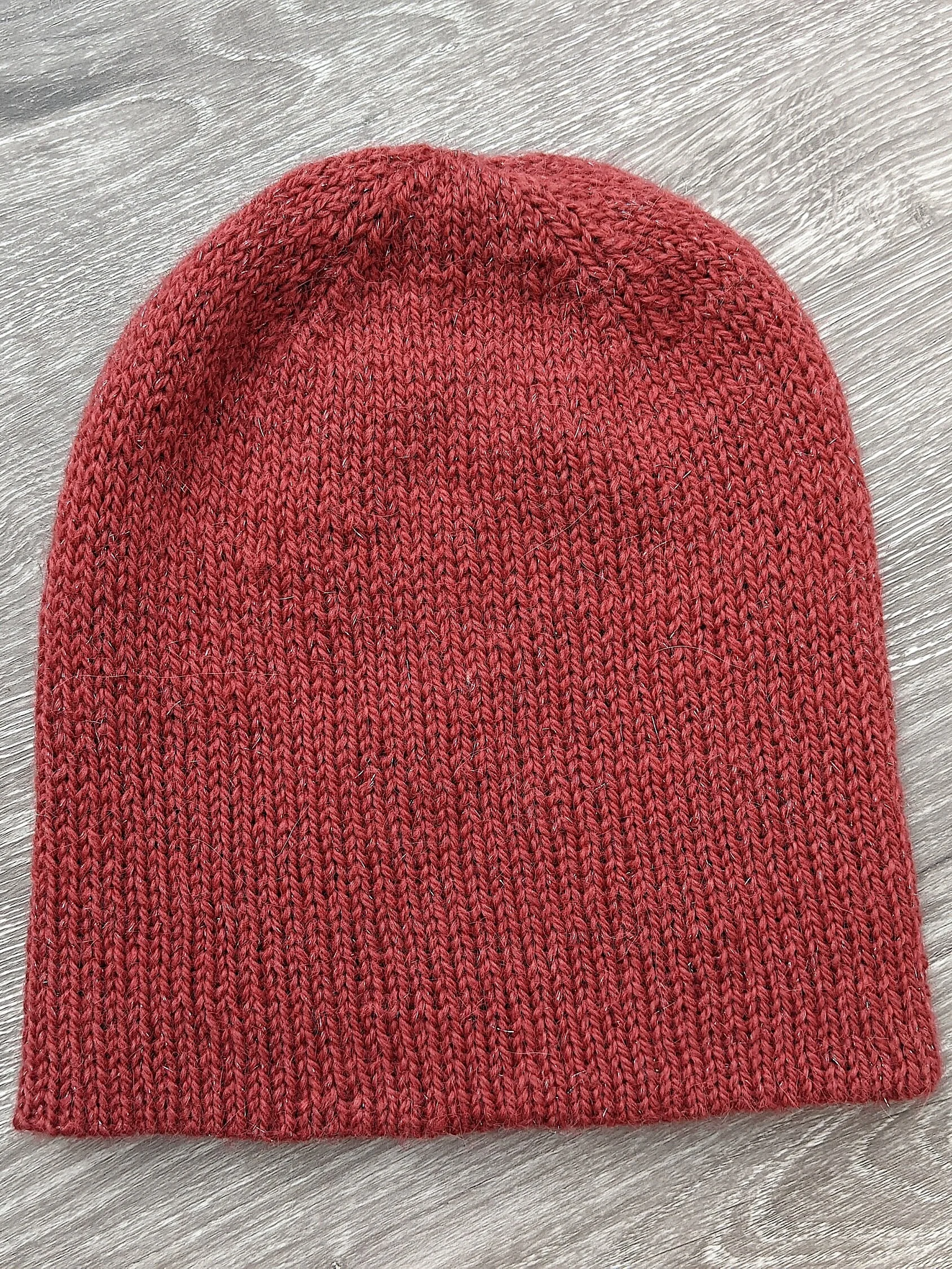 Double Layer Reversible Hat Knitting Pattern product image (4)