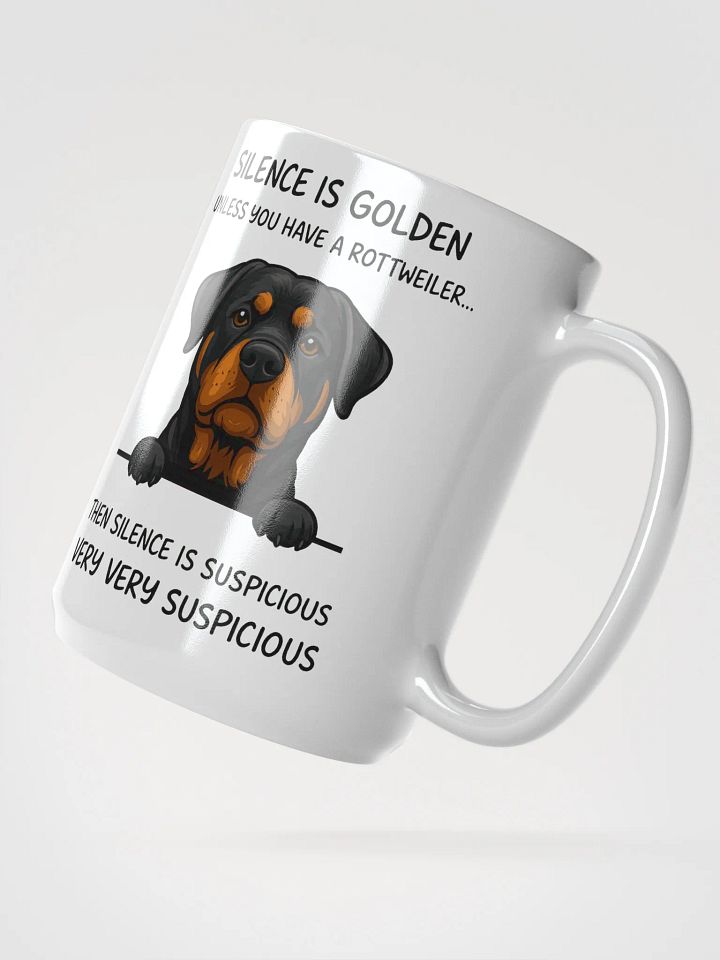 Rottweiler Silence is Golden Mug product image (2)