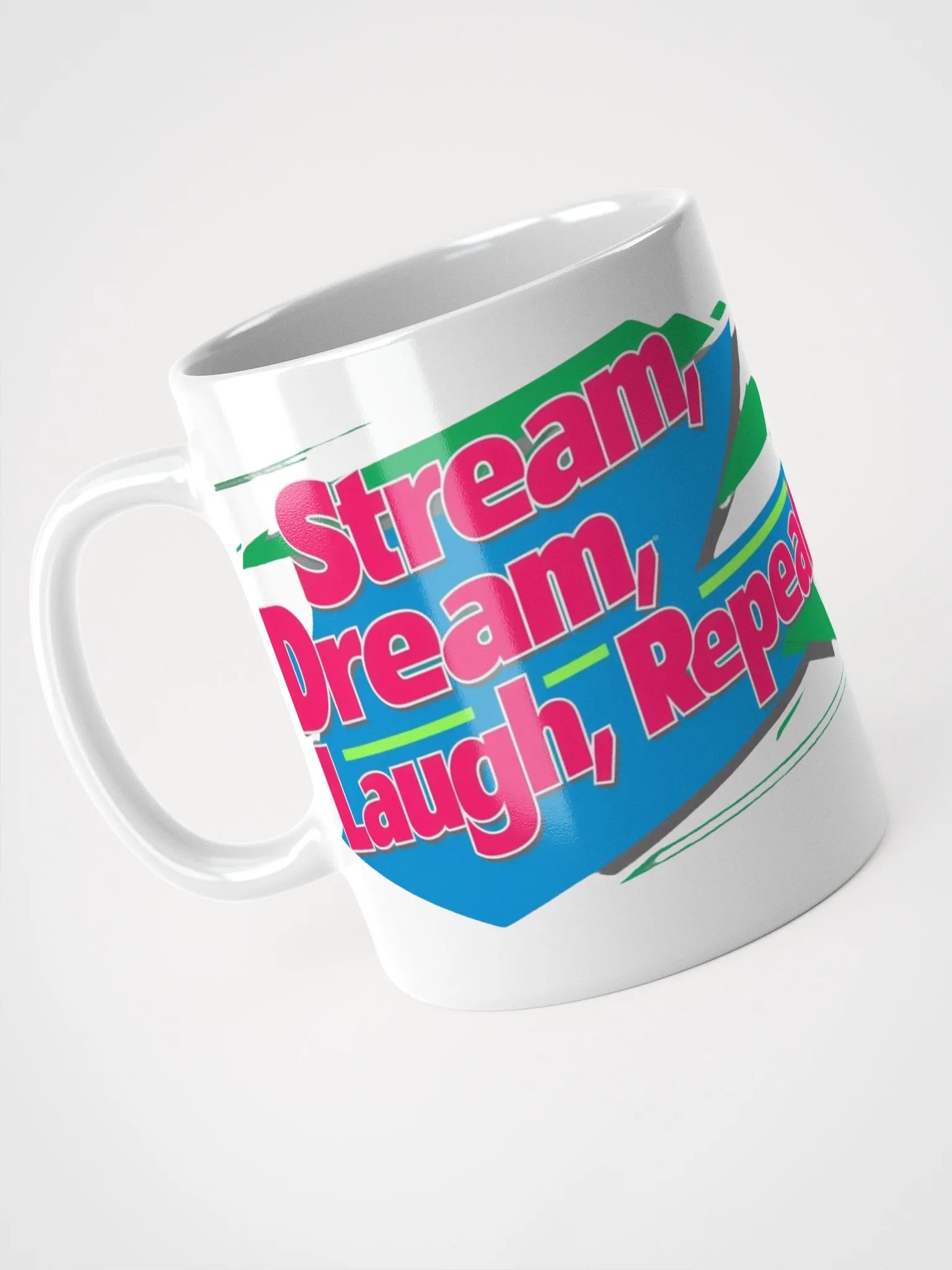 Stream, Dream, Laugh, Repeat Mug product image (3)
