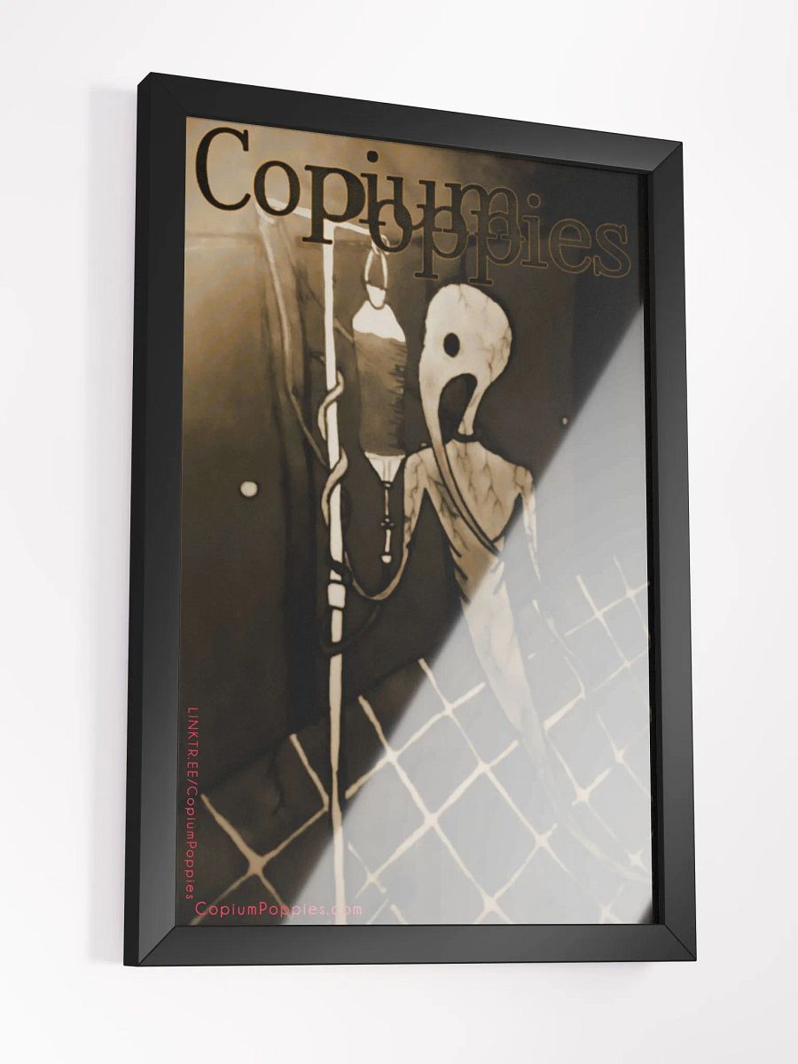 Copium Poppies - "Dmitry's Curse" (Sepia Variant) Framed Poster product image (3)