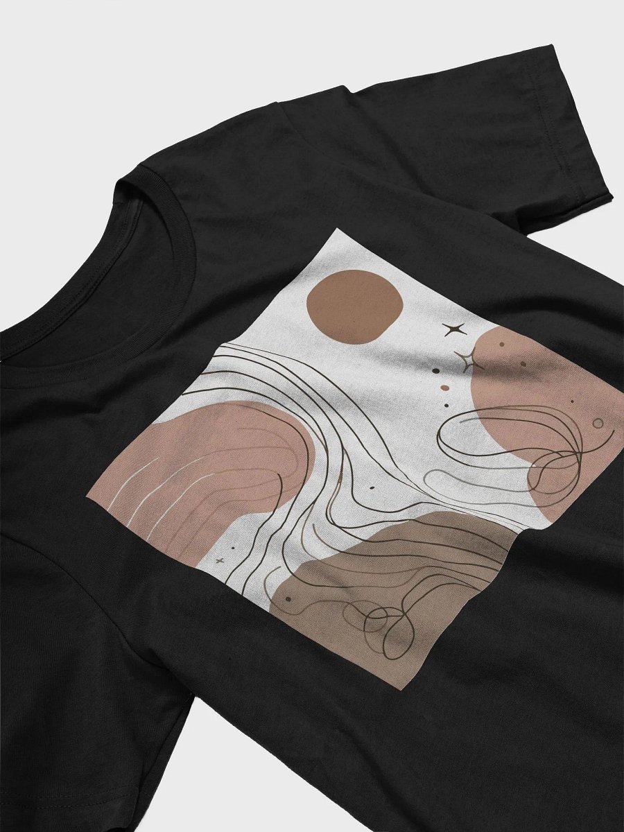 Cosmic Fusion Abstract T-Shirt product image (3)
