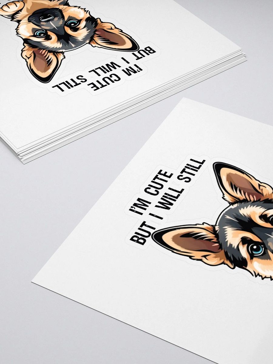Cute but Fierce Kiss Cut Stickers product image (11)