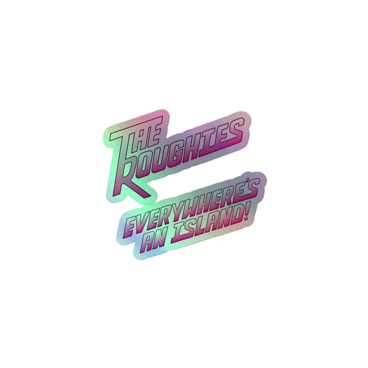 Everywhere's An Island Holographic Stickers product image (1)