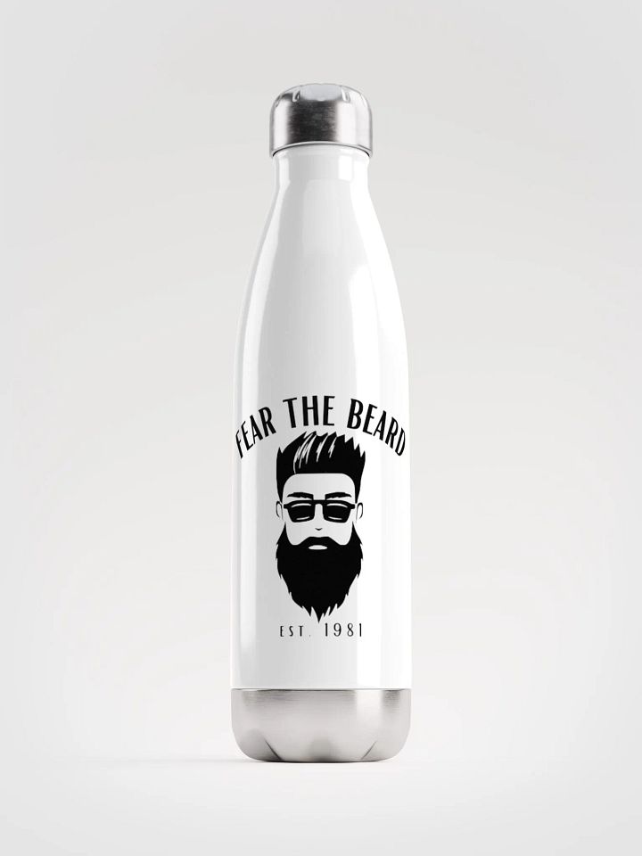 Fear The Beard 17oz Aluminum Water & Booze Bottle product image (1)