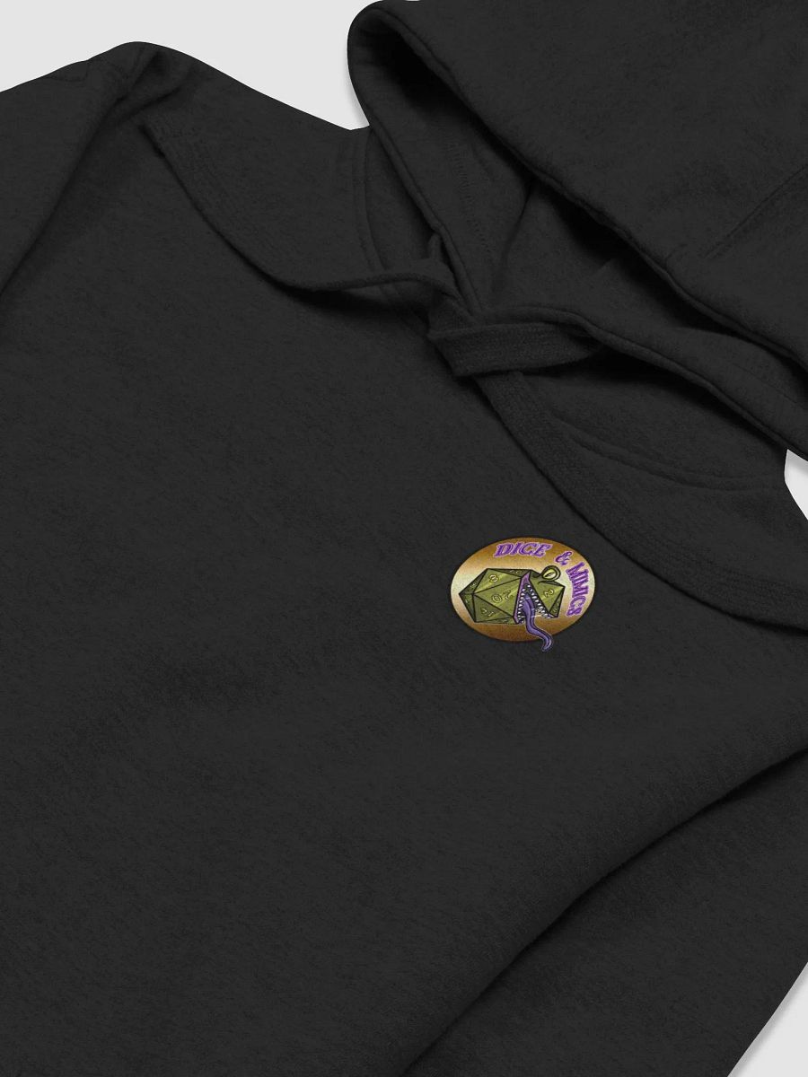 Dice and Mimics D20 Logo Hoodie Front & Back product image (29)