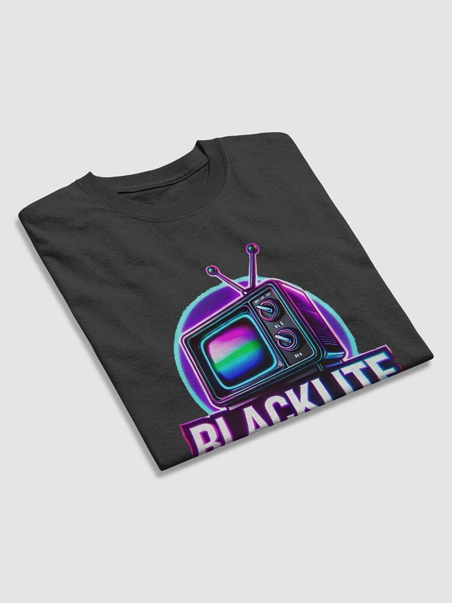 BlackLite TV Neon Static Unisex Tee product image (3)