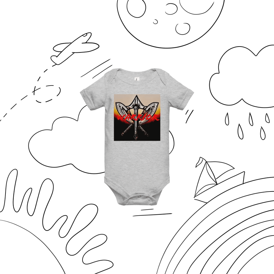 Warrior's Crest Baby Onesie product image (45)
