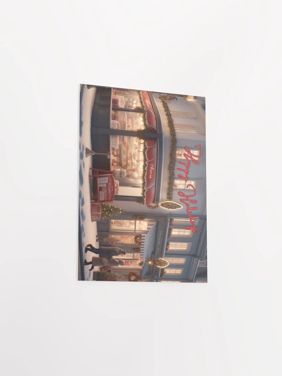 Festive Holiday Storefront Poster product image (3)