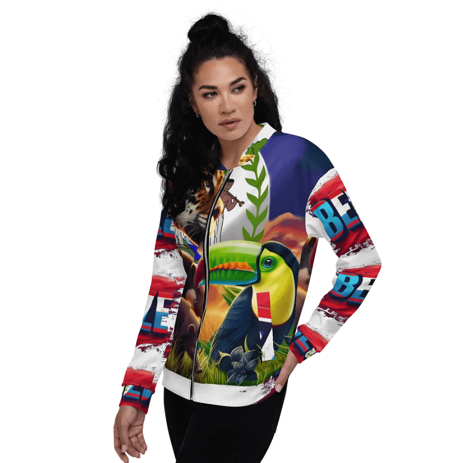 Beauty of Belize Bomber Jacket product image (10)