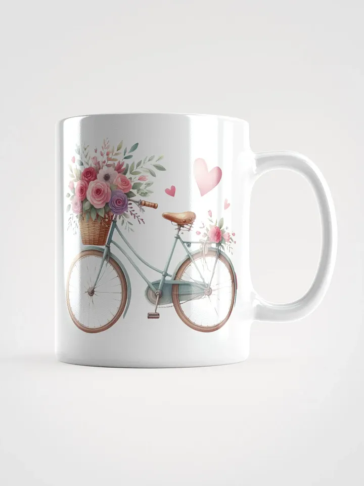 Vintage Bicycle Bouquet Mug product image (1)