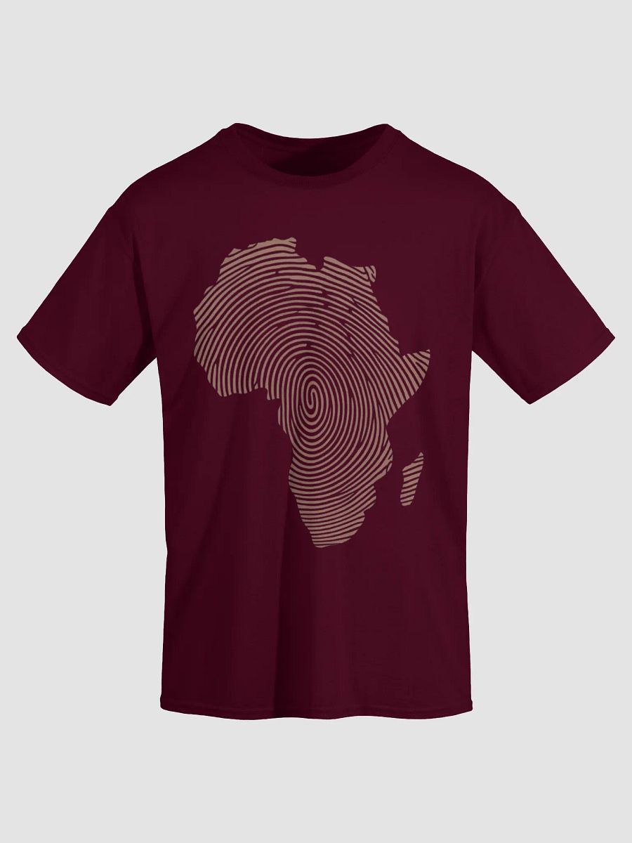 Melanin Shades Africa Map Africa DNA Fingerprint Heavyweight T-shirt product image (27)