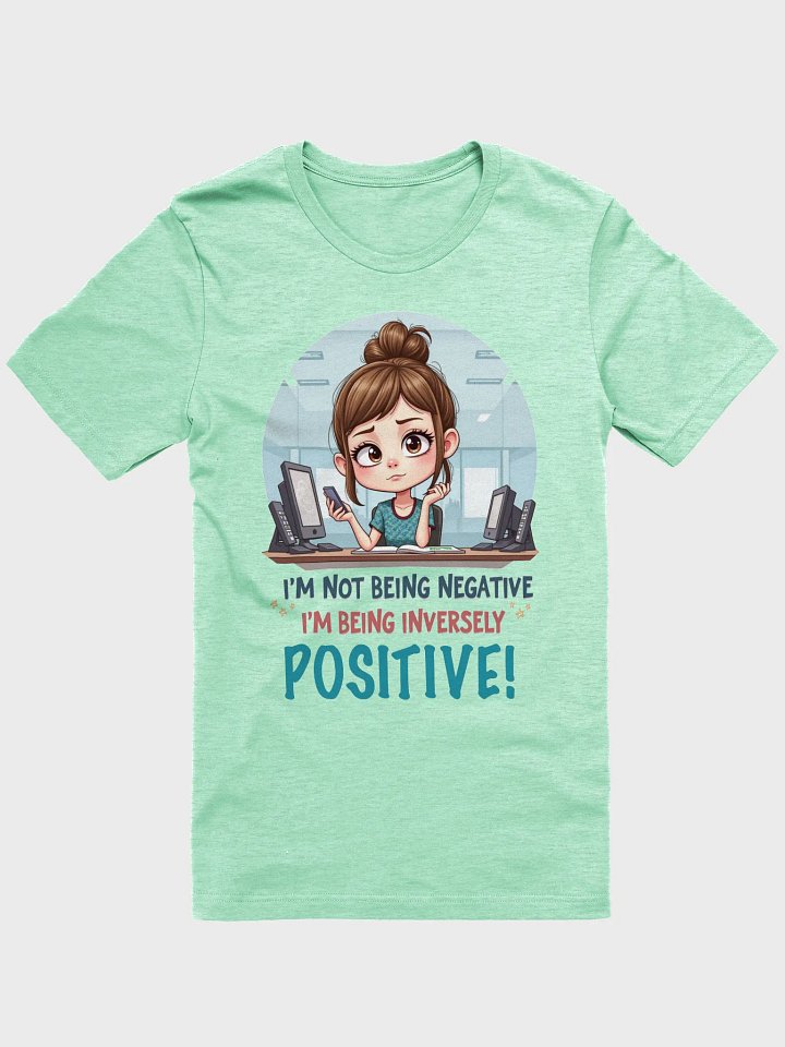 Inverse Positivity Cartoon T-Shirt product image (4)
