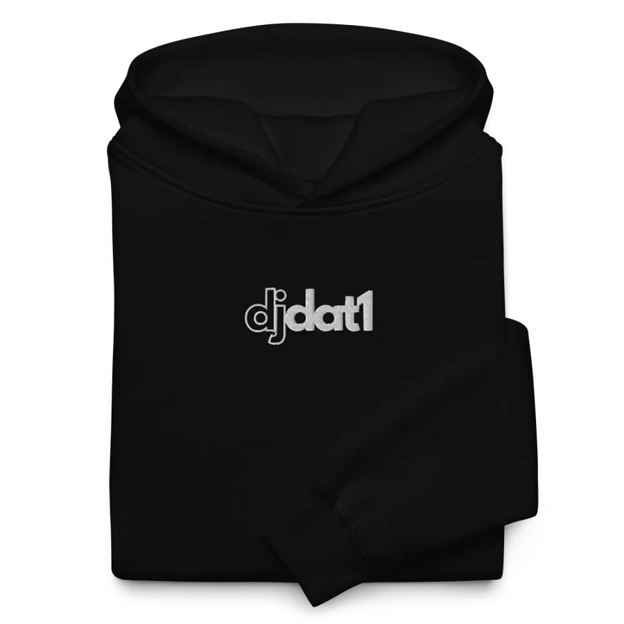 [DJDAT1] Premium Hoodie w/ Embroidered Logo (white logo) product image (26)
