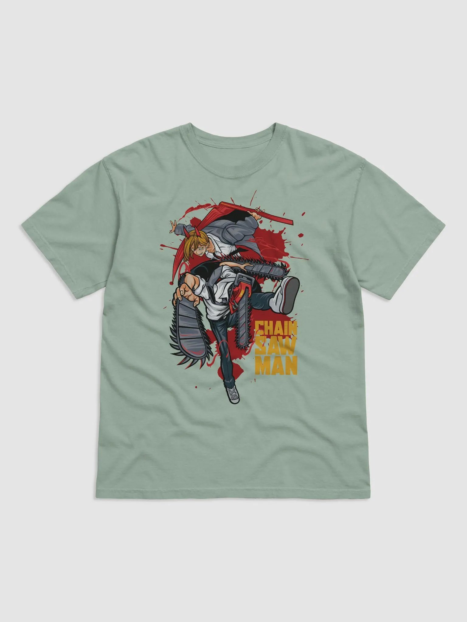 Denji and Power in a Fierce Battle Pose product image (13)