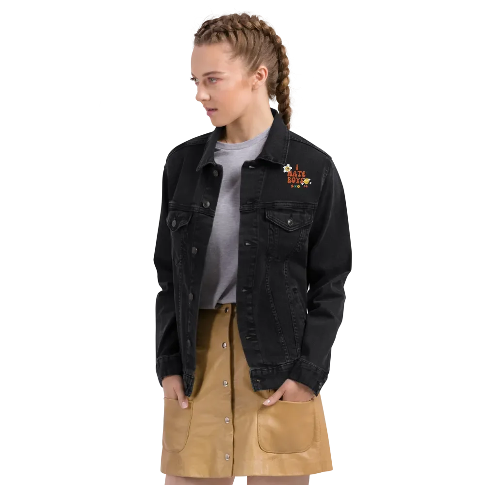 I Hate Boys Denim Jacket product image (6)