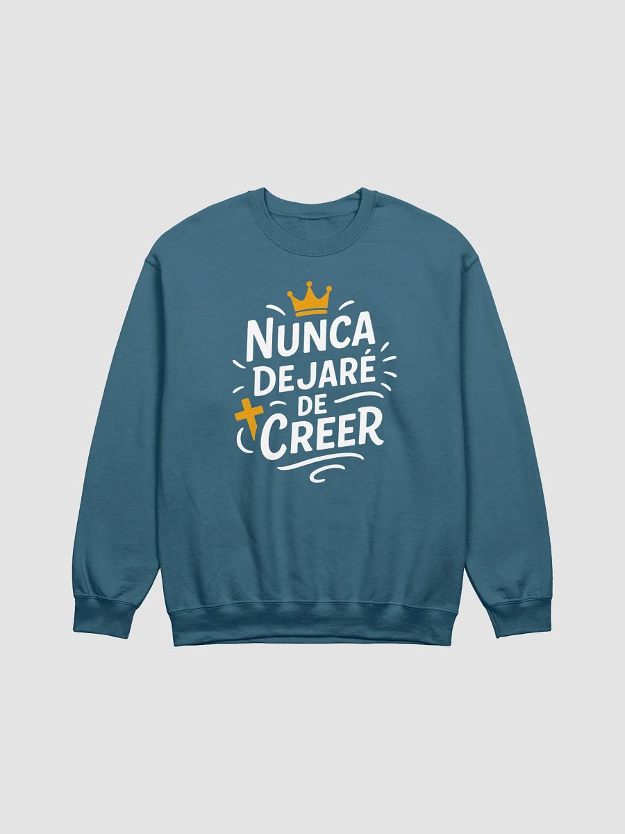 Sudadera Unisex Cuello Redondo | Nunca dejaré de creer product image (13)