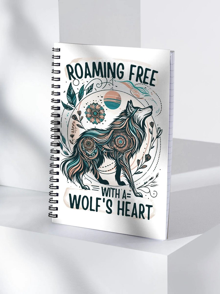 Roaming Free with a Wolf's Heart- Notebook product image (4)
