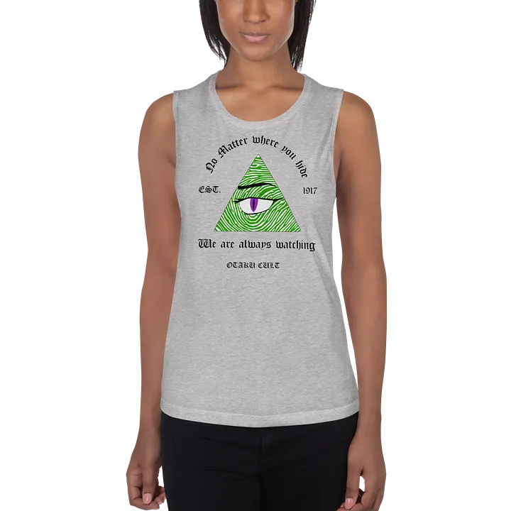 Copy of Otaku Cult (Black Text) Womens Muscle Tank Top product image (9)
