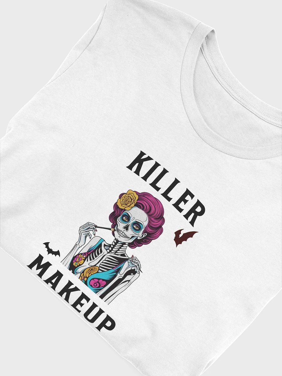 Vibrant Skeleton Floral T-Shirt product image (5)