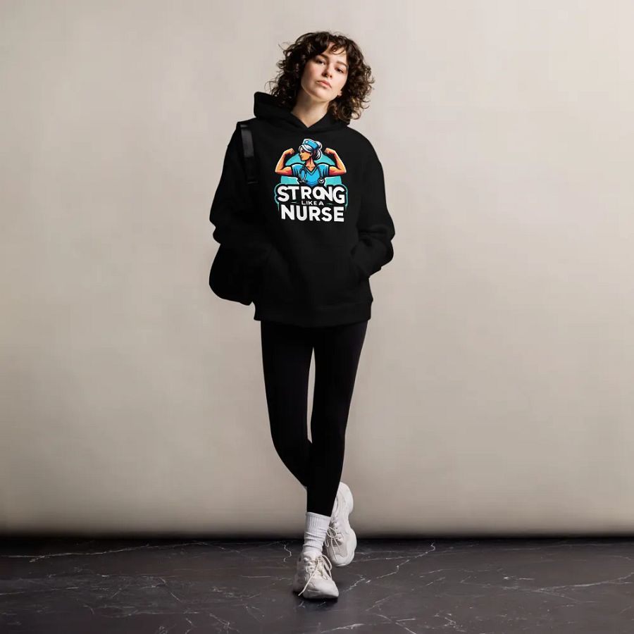 Strong Like a Nurse Premium Hoodie product image (10)