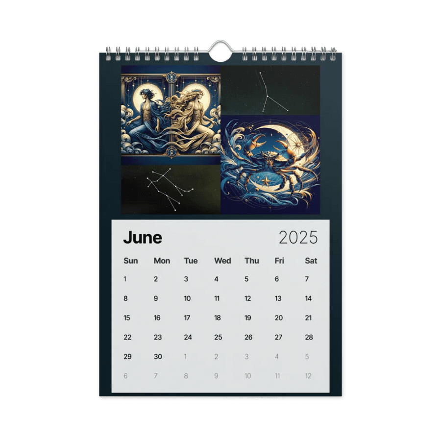 2025 Zodiac Calendar: A Celestial Fantasy Journey product image (7)