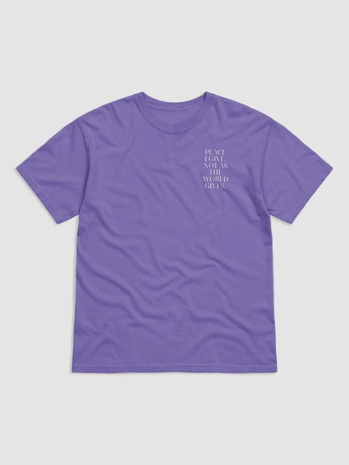 Peace I Leave With You - John 14:27 Tee - Many Colors product image (1)
