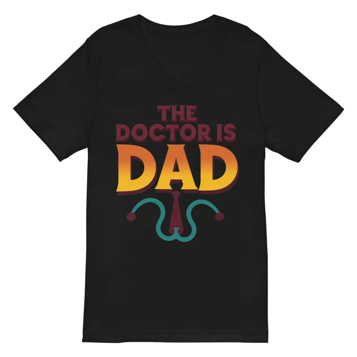 Dad Doctor V-Neck Tee product image (3)