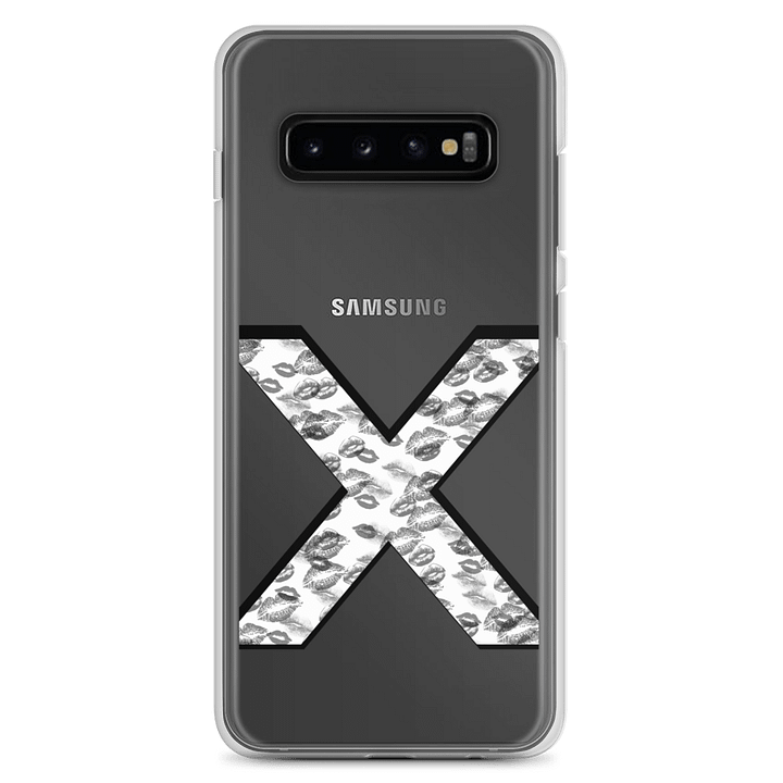 White X Black Lipstick Kisses Phone Case S product image (2)