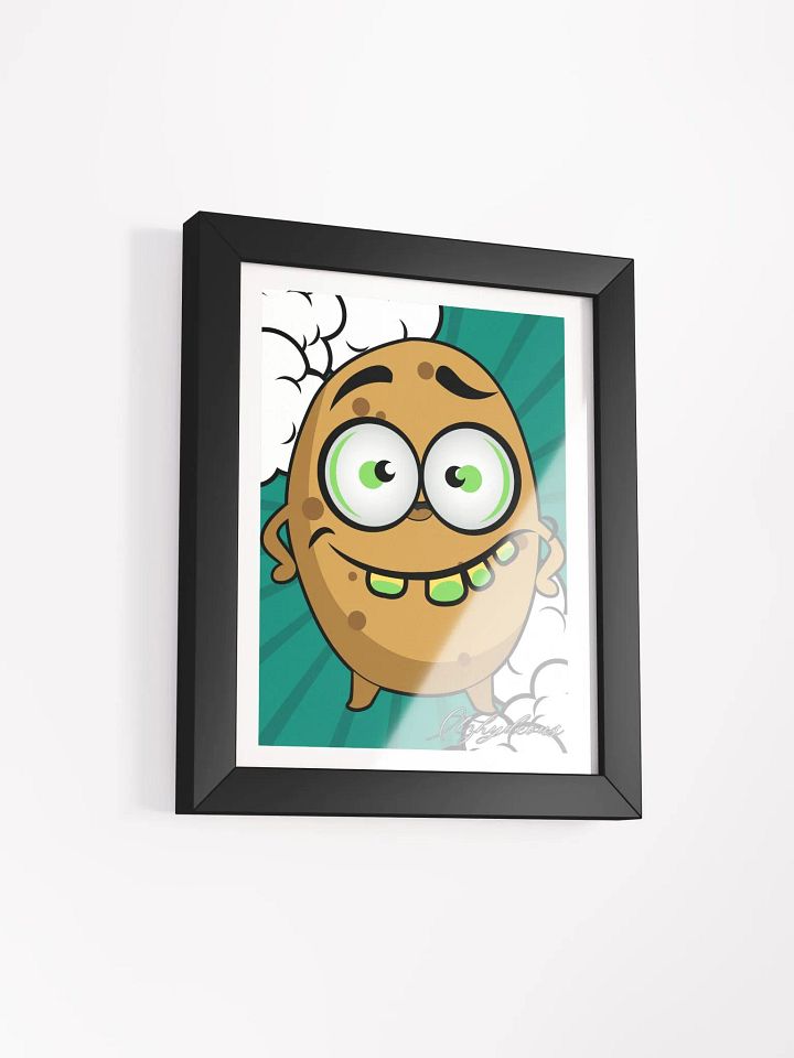 Energetic Grin Matte Poster product image (2)