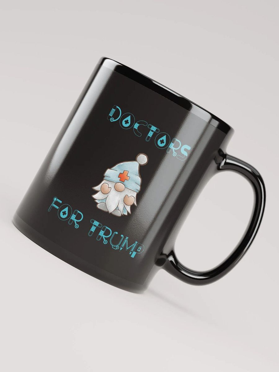 Doctor Gnomes For Trump 2 Black Mug product image (8)