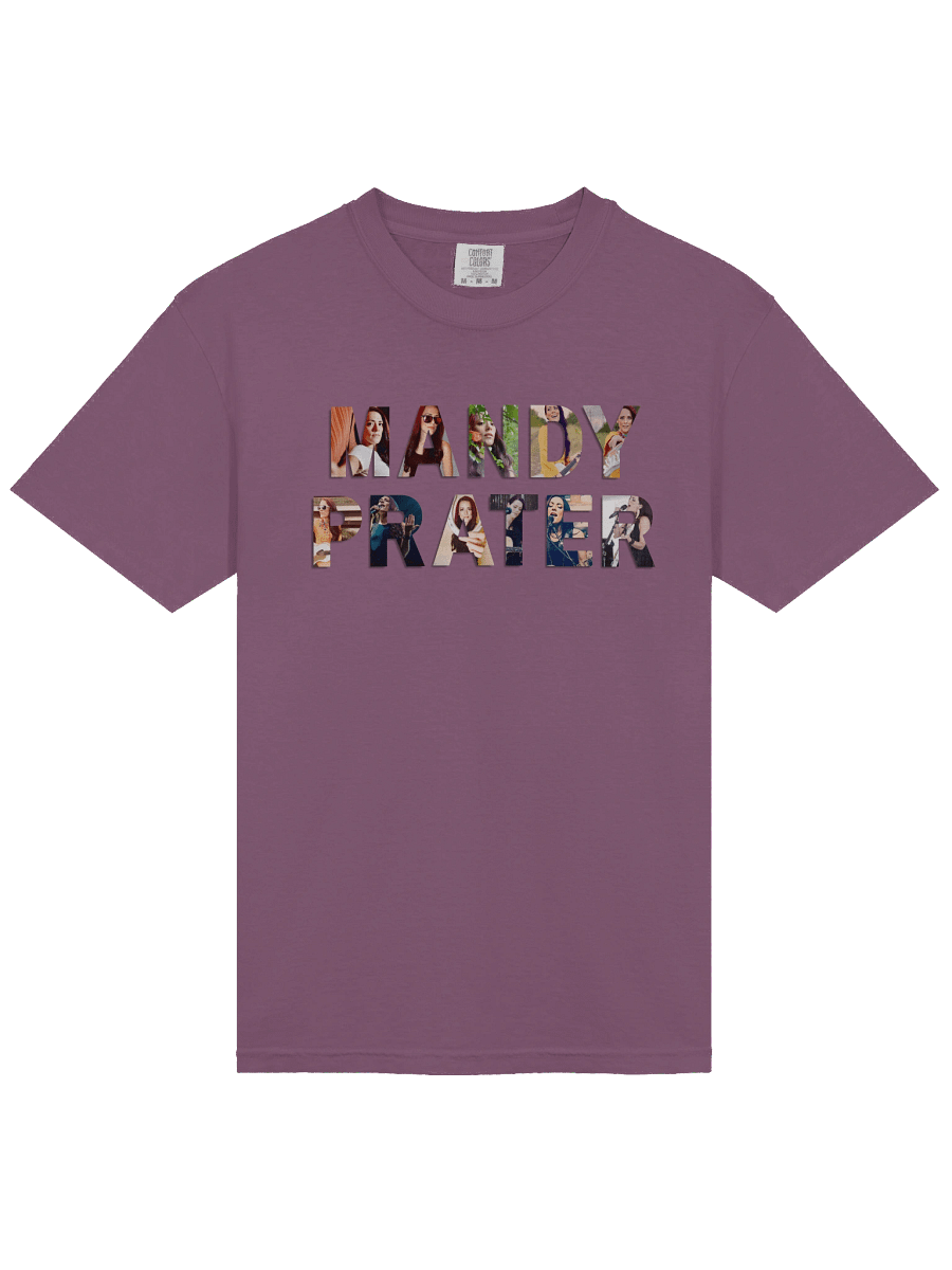 Letters Photo Collage Tee - in Fancy Colours product image (63)