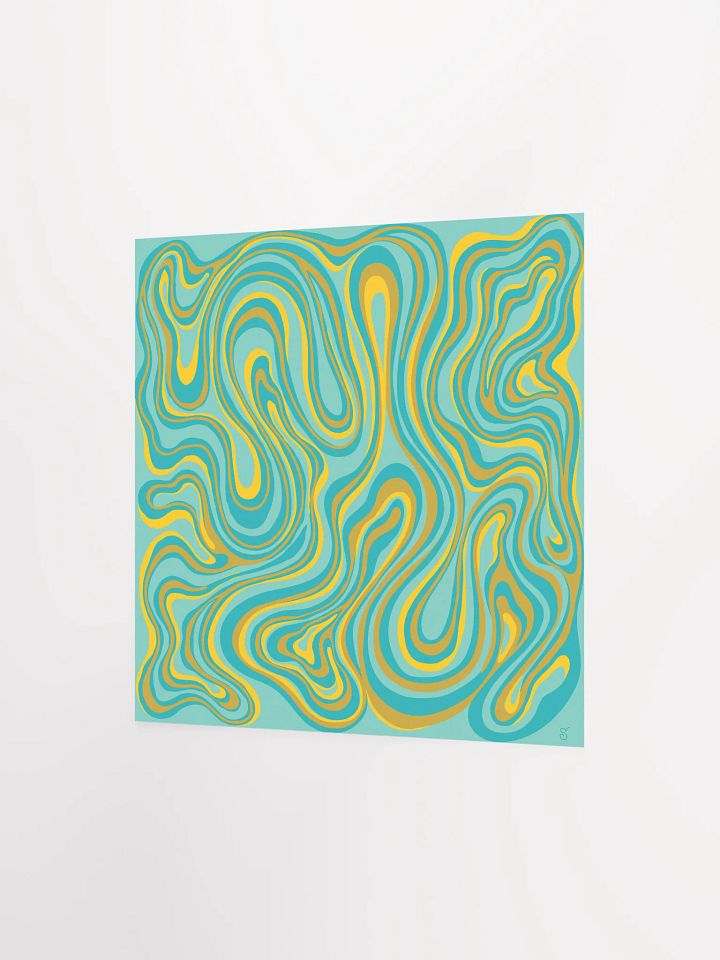 Fluid Harmony Enhanced Matte Poster - Stone No. 1 product image (2)