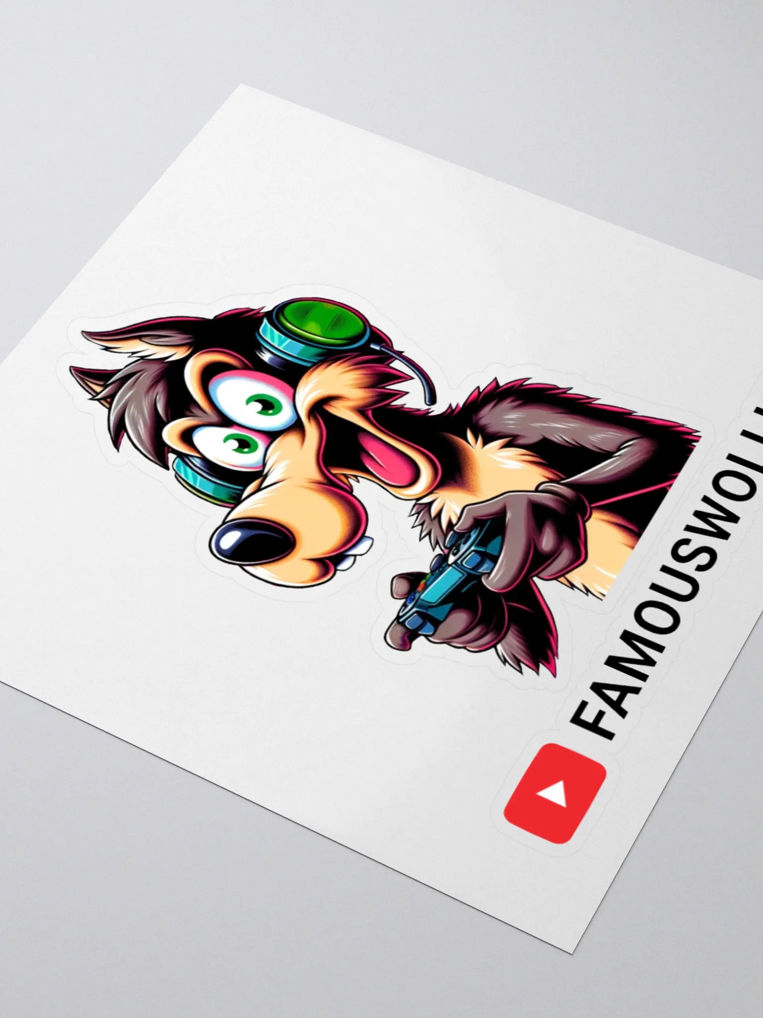 FamousWolluf Stickers product image (3)