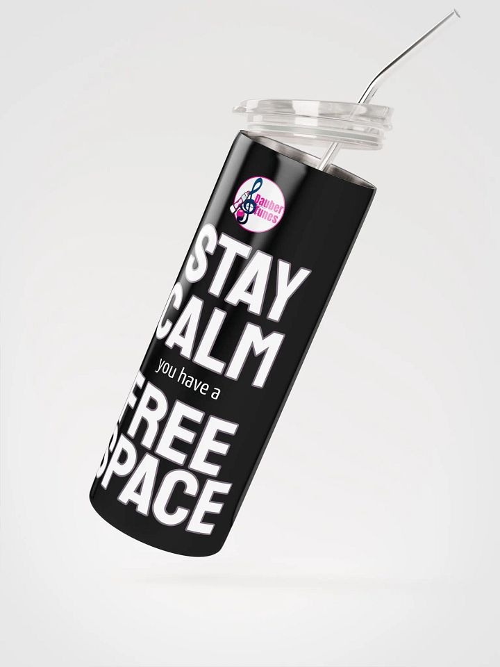 Stay Calm Stainless Steel Tumbler product image (2)